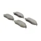 Колодки гальмівні передні BOSCH 0 986 424 386 для Renault Megane IV 2015- 129.1x58.3 мм