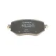 Колодки гальмівні передні BOSCH 0 986 424 386 для Renault Megane IV 2015- 129.1x58.3 мм
