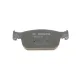 Колодки гальмівні передні BOSCH 0 986 424 433 для Audi A4/A5 B9 2015-, 155.2x63.8 мм