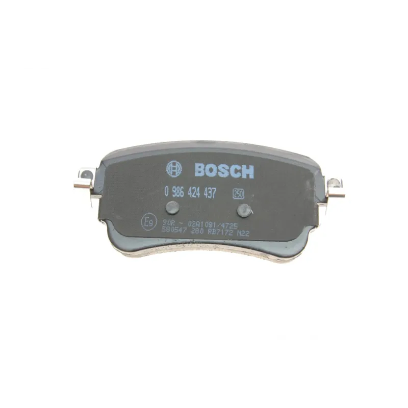 Колодки гальмівні задні BOSCH 0 986 424 437 для Citroen Jumpy/Peugeot Expert 2016-, 17.4 мм
