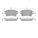 Колодки гальмівні задні BOSCH 0 986 424 437 для Citroen Jumpy/Peugeot Expert 2016-, 17.4 мм