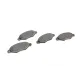 Колодки гальмівні передні BOSCH 0 986 424 455 Renault Kangoo/Nissan Kubistar 130.9x47.5x18.1 мм