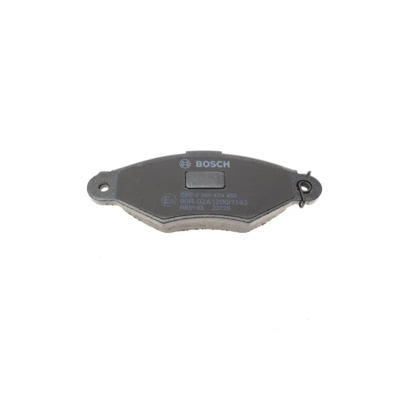 Колодки гальмівні передні BOSCH 0 986 424 455 Renault Kangoo/Nissan Kubistar 130.9x47.5x18.1 мм