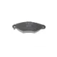 Колодки гальмівні передні BOSCH 0 986 424 455 Renault Kangoo/Nissan Kubistar 130.9x47.5x18.1 мм