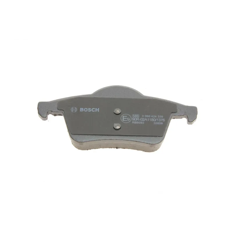 Колодки гальмівні задні BOSCH 0 986 424 539 для Volvo S60/S80/V70, 122.6x53.8 мм