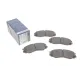 Колодки гальмівні передні BOSCH 0 986 424 572 для Mitsubishi L200/L400 1990-2007, 15.7/16.5 мм