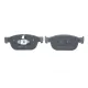 Колодки гальмівні передні BOSCH 0 986 424 599 для Volvo S60/V60 18-, S90/V90 16-, XC40/XC60 16-, XC90 14-