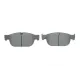 Колодки гальмівні передні BOSCH 0 986 424 599 для Volvo S60/V60 18-, S90/V90 16-, XC40/XC60 16-, XC90 14-