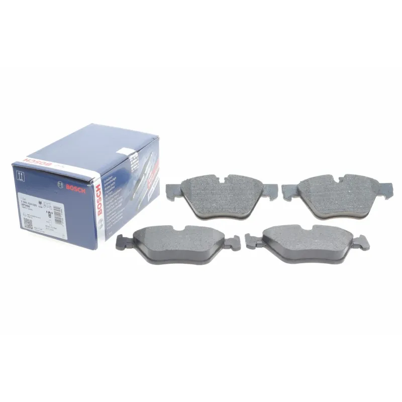 Колодки гальмівні передні BOSCH 0 986 424 620 для BMW 5 (F10/F11) 2010-2016, 154.8x63.3 мм