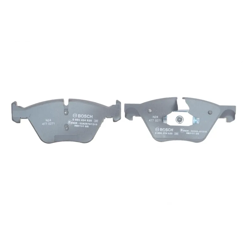 Колодки гальмівні передні BOSCH 0 986 424 620 для BMW 5 (F10/F11) 2010-2016, 154.8x63.3 мм