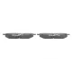 Колодки гальмівні передні BOSCH 0 986 424 635 для Citroen C2/C3 2003-, 129x56.2x19 мм