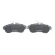 Колодки гальмівні передні BOSCH 0 986 424 635 для Citroen C2/C3 2003-, 129x56.2x19 мм