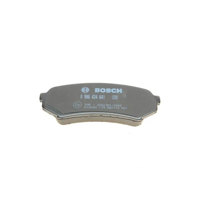Колодки гальмівні задні BOSCH 0 986 424 641 для Toyota Land Cruiser 100, Lexus LX II 123.7x45x17.5 мм