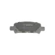 Колодки гальмівні задні BOSCH 0 986 424 650 для Subaru Impreza, Forester, Outback 1995-2009, 41.5x13.1x108.4 мм