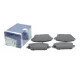 Колодки гальмівні передні BOSCH 0 986 424 663 для Honda Accord VI 1998-2003 (131.9x58.5 мм)