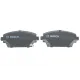 Колодки гальмівні передні BOSCH 0 986 424 663 для Honda Accord VI 1998-2003 (131.9x58.5 мм)