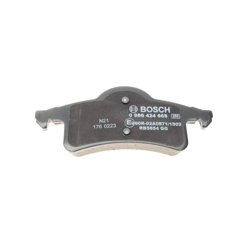 Колодки гальмівні задні BOSCH 0 986 424 665 для Jeep Grand Cherokee II (WJ, WG) 1999-2005, 17.6 мм