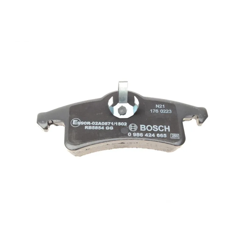 Колодки гальмівні задні BOSCH 0 986 424 665 для Jeep Grand Cherokee II (WJ, WG) 1999-2005, 17.6 мм