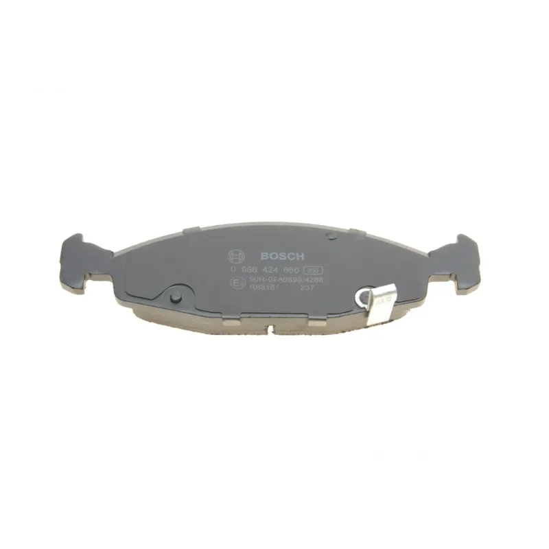 Колодки гальмівні передні BOSCH 0 986 424 666 для Jeep Grand Cherokee WJ/WG 1999-2005 (192.3x55.5 мм)