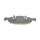 Колодки гальмівні передні BOSCH 0 986 424 666 для Jeep Grand Cherokee WJ/WG 1999-2005 (192.3x55.5 мм)
