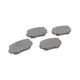 Колодки гальмівні передні BOSCH 0 986 424 669 для Suzuki Grand Vitara 1.6-2.7 VVTi 1998-2006, 110.4x55x15 мм