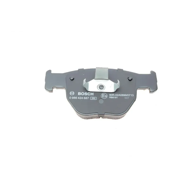 Колодки гальмівні передні BOSCH 0 986 424 687 для Range Rover III (LM) 2002-2012, 155.4x73.3x19 мм