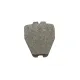 Колодки гальмівні передні BOSCH 0 986 424 689 для Audi 100/A6/A8 (1991-2002), 74.6x18.3 мм