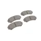 Колодки гальмівні передні BOSCH 0 986 424 709 для Mitsubishi Grandis, Pajero II-IV, Mazda E2000/2200