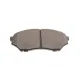 Колодки гальмівні передні BOSCH 0 986 424 713 для Mitsubishi Pajero Pinin 1999-2007, 123.3x48 мм