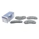 Колодки гальмівні передні BOSCH 0 986 424 714 для Kia Carnival GQ 1999-2007, K2500, Pregio 2.5-2.9 1997- 154.7x56.2 мм