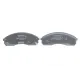 Колодки гальмівні передні BOSCH 0 986 424 714 для Kia Carnival GQ 1999-2007, K2500, Pregio 2.5-2.9 1997- 154.7x56.2 мм