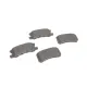 Колодки гальмівні задні BOSCH 0 986 424 717 для Mitsubishi Outlander, Lancer, ASX 2007-2015, 91.1x44.8 мм