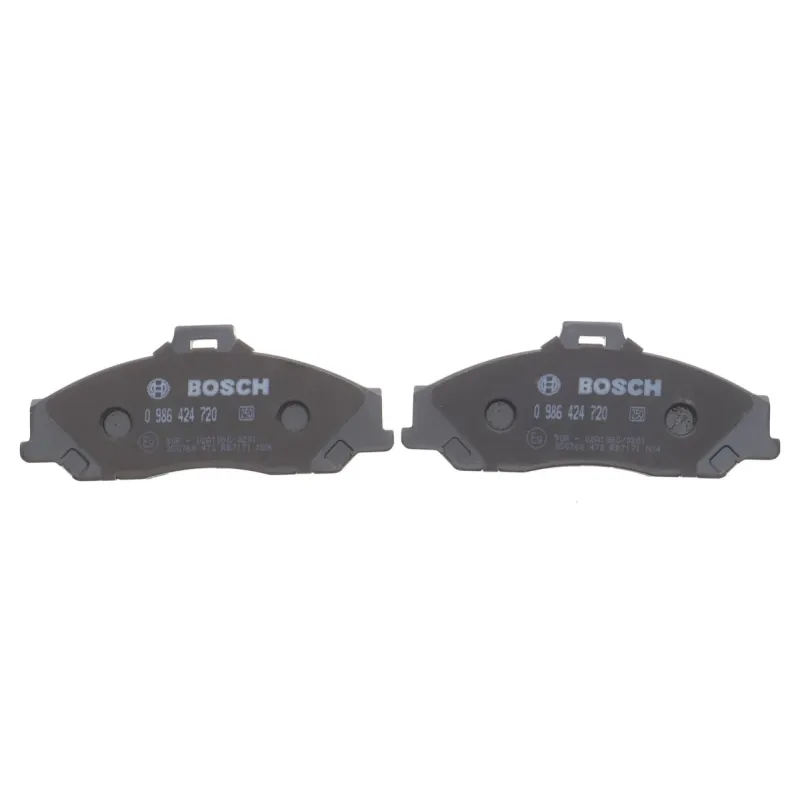 Колодки гальмівні передні BOSCH 0 986 424 720 для Ford Ranger, Mazda BT-50, 151.5x61.7x17 мм