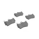 Колодки гальмівні задні BOSCH 0 986 424 741 для Audi Q7, VW Touareg, Porsche Cayenne 2002-2012