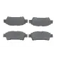 Колодки гальмівні задні BOSCH 0 986 424 762 для Toyota Avensis Verso 2.0D 2001-2009, 112.5x43 мм