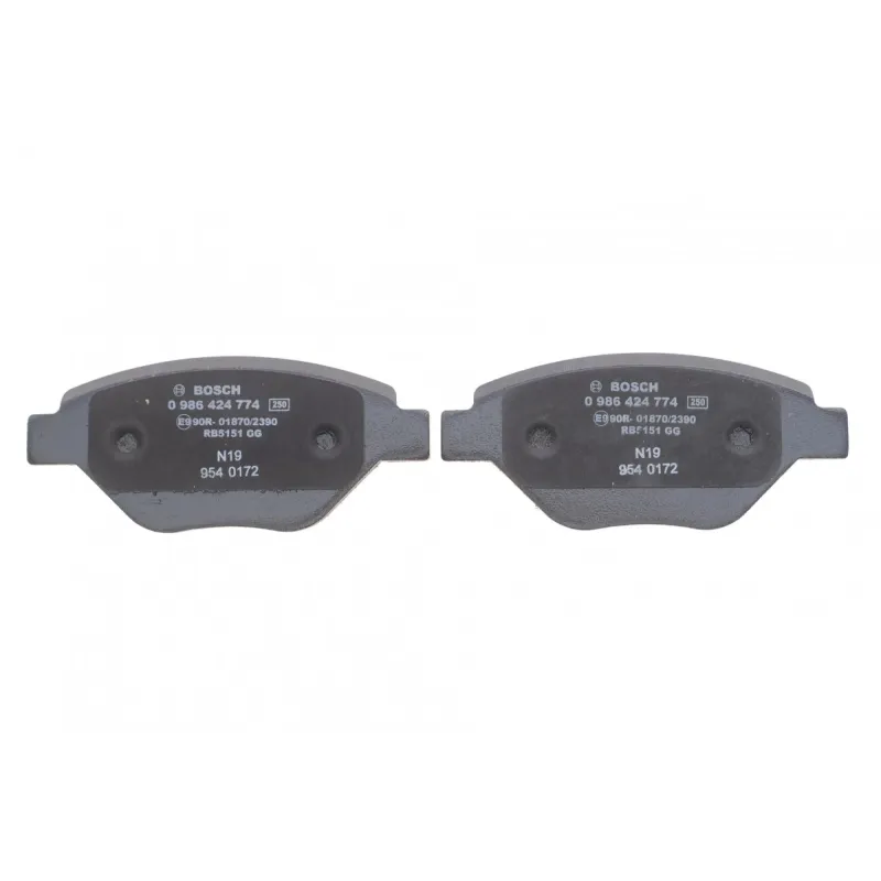 Колодки гальмівні передні BOSCH 0 986 424 774 для Renault Megane II 1.4 98 к.с. 2003-