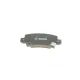 Колодки гальмівні задні BOSCH 0 986 424 790 для Toyota Corolla 2002-2007, 95.8x37.4x15.6 мм
