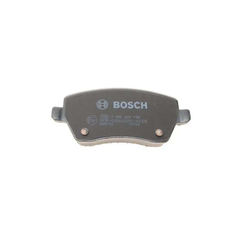 Комплект гальмівних колодок передніх BOSCH 0 986 424 795 для Renault Kangoo, Logan, Duster, Megane 07-12