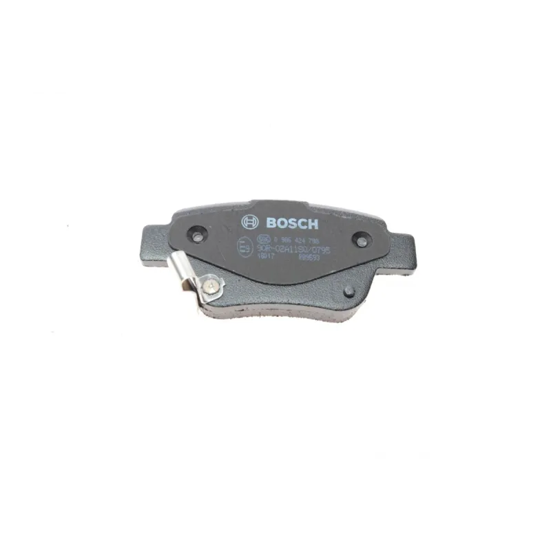 Колодки гальмівні задні Bosch 0 986 424 798 для Toyota Avensis, Corolla 1.6-2.4i 2003-2009, 101.8x46x15.5 мм