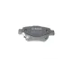 Колодки гальмівні задні Bosch 0 986 424 798 для Toyota Avensis, Corolla 1.6-2.4i 2003-2009, 101.8x46x15.5 мм
