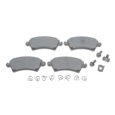 Колодки гальмівні передні BOSCH 0 986 424 801 для Citroen Xsara, Peugeot 206 (131x52.5x17.5 мм)