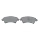 Колодки гальмівні передні BOSCH 0 986 424 801 для Citroen Xsara, Peugeot 206 (131x52.5x17.5 мм)