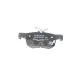Колодки гальмівні задні BOSCH 0 986 424 807 для Honda Civic X 2017- 1.0-2.0 VTEC, 14.97 мм