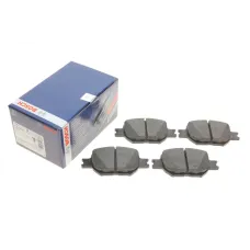 Колодки гальмівні передні BOSCH 0 986 424 808 для Toyota Corolla 2001-2007, Celica 1999-2005, 17.3 мм