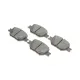 Колодки гальмівні передні BOSCH 0 986 424 808 для Toyota Corolla 2001-2007, Celica 1999-2005, 17.3 мм