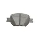 Колодки гальмівні передні BOSCH 0 986 424 808 для Toyota Corolla 2001-2007, Celica 1999-2005, 17.3 мм