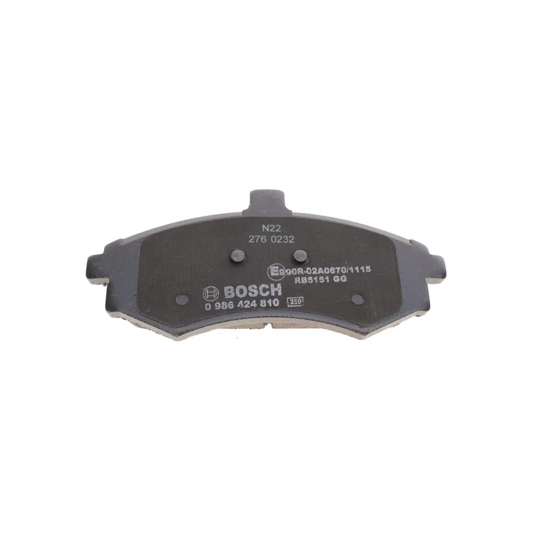 Колодки гальмівні передні BOSCH 0 986 424 810 для Hyundai Elantra, Kia Cerato, Hyundai Matrix