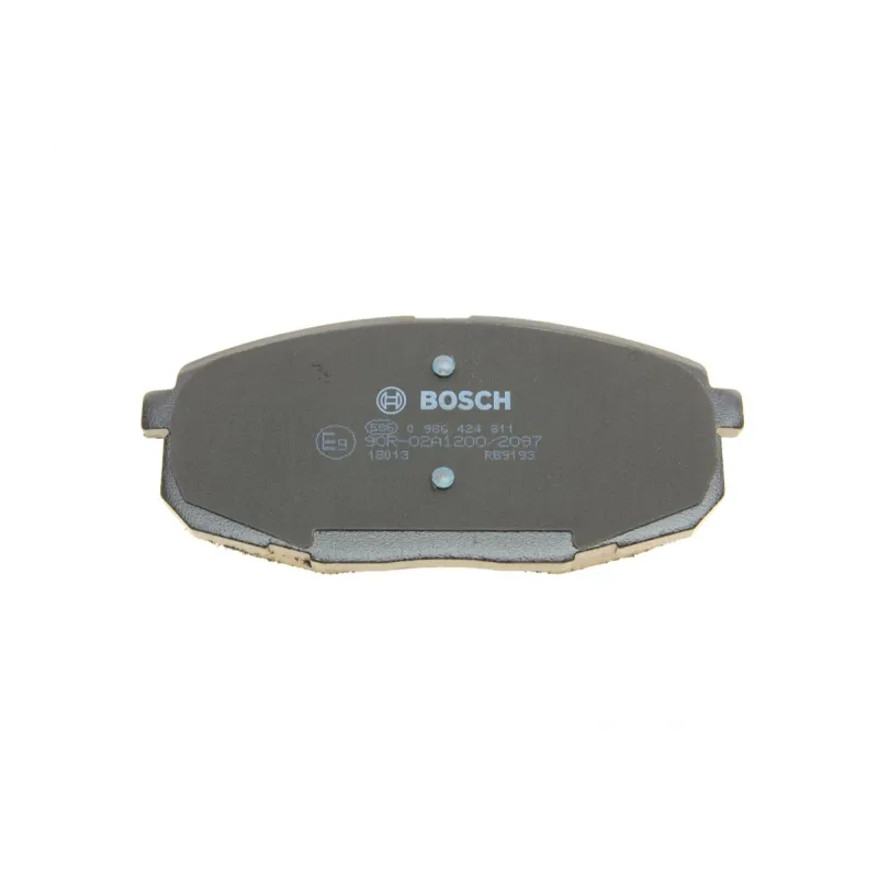 Колодки гальмівні передні Bosch 0 986 424 811 для Hyundai i30, Kia Cee'd, Cerato 130x57.9x17.2 мм