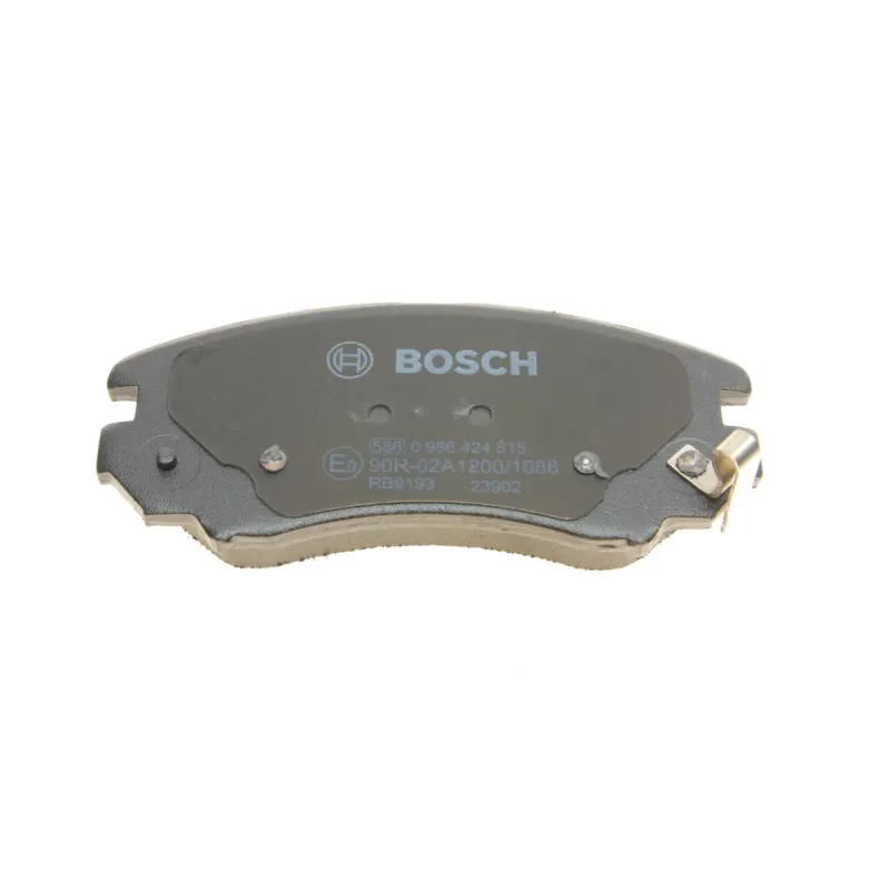 Колодки гальмівні передні BOSCH 0 986 424 815 для Hyundai Sonata/Elantra, Kia Sportage 131.6x60.1 мм
