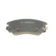 Колодки гальмівні передні BOSCH 0 986 424 815 для Hyundai Sonata/Elantra, Kia Sportage 131.6x60.1 мм